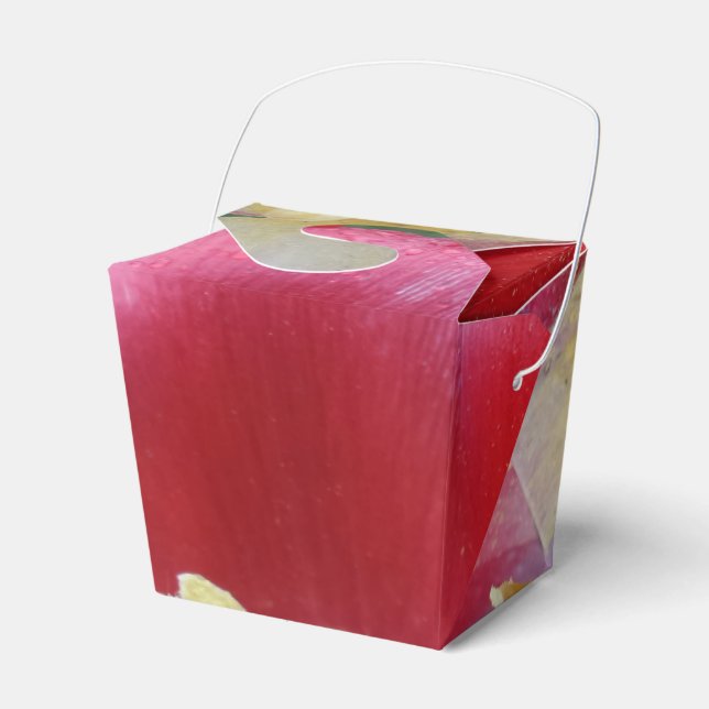 Caixa de Favoritos da Descolagem da Flor Vermelha (Frente)