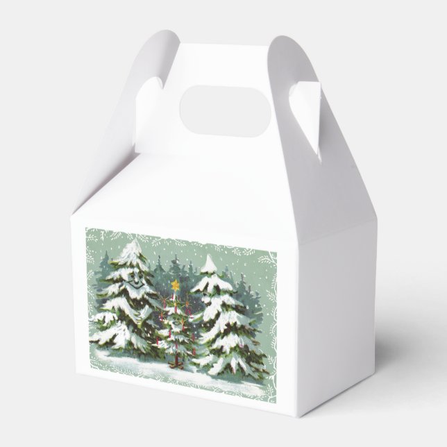 Caixa de Favoritos da Família de Árvores de Natal (Frente)