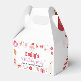 Caixa de Favoritos da Festa de aniversário de Papa