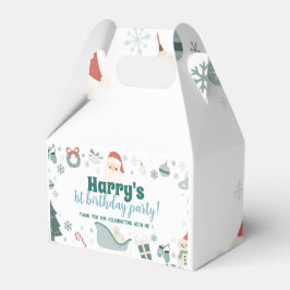 Caixa de Favoritos da Festa de aniversário de Papa