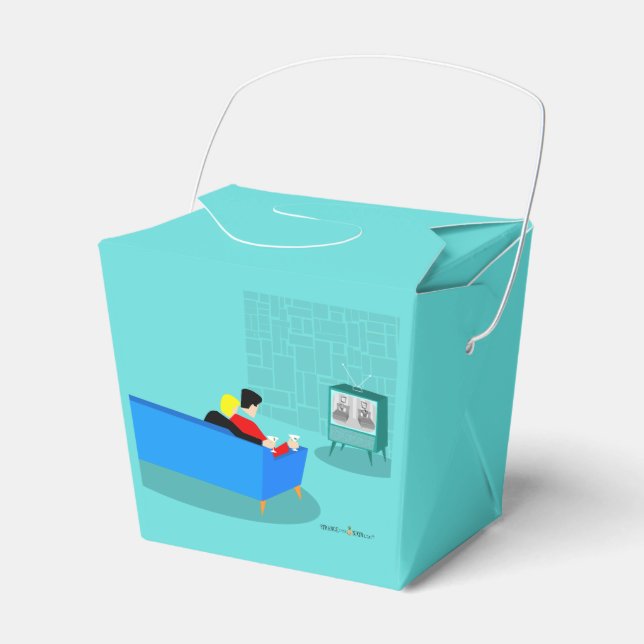 Caixa de Favoritos da TV com Casal retroativo (Frente)