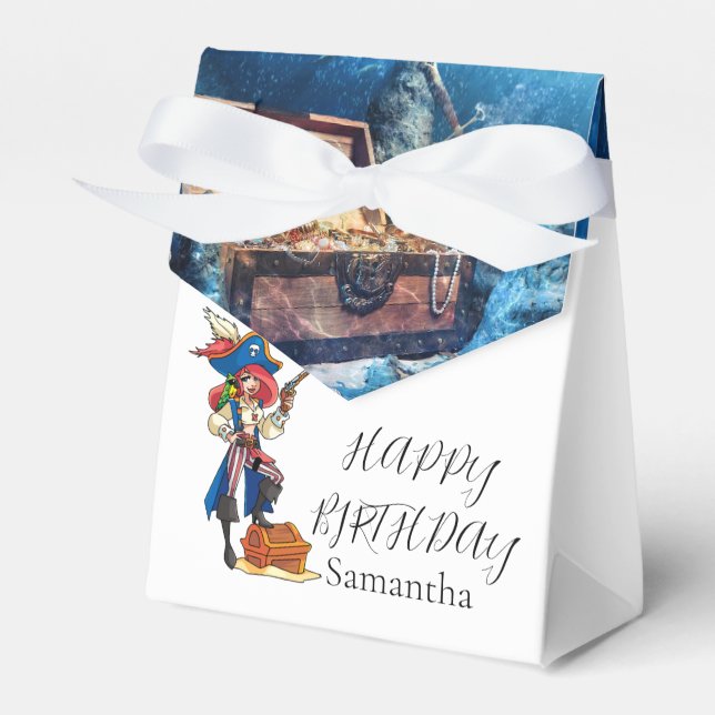 Caixa de Favoritos de Aniversário da Pirate Party (Frente)