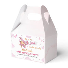 Caixa de Favoritos de Aniversário da Vintage Airpl