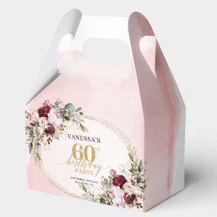 Caixa de Favoritos de Aniversário de 60 anos Styli