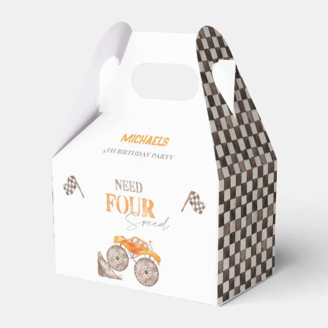 Caixa de Favoritos de Aniversário do Monstro de Qu (Frente)