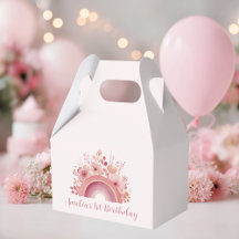 Caixa de Favoritos de Aniversário Onederful Arco-í