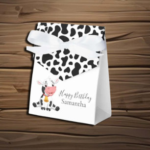 Caixa de Favoritos de Bebê Feliz Aniversário Preto