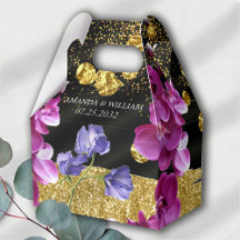 Caixa de Favoritos de Casamento Clássico