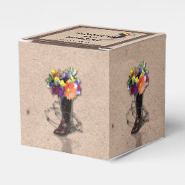 Caixa de Favoritos de Casamento de Cabos de Cabos