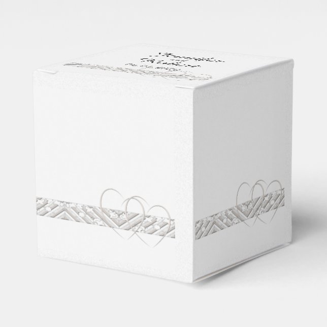 Caixa de Favoritos de Casamento Floral de Fronteir (Frente)