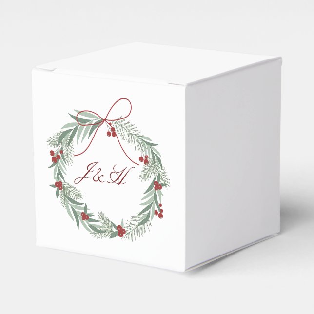 Caixa de Favoritos de Casamento Personalizado (Frente)