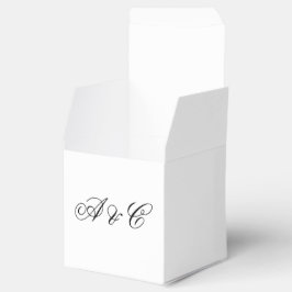 Caixa de Favoritos de Casamento Personalizado