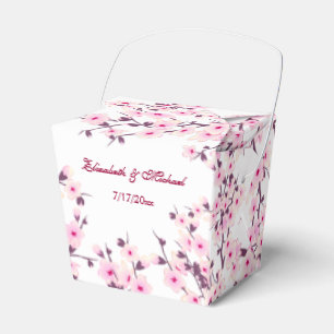 Caixa de Favoritos de Casamento Personalizado de C