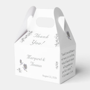 Caixa de Favoritos de Casamento Personalizável de