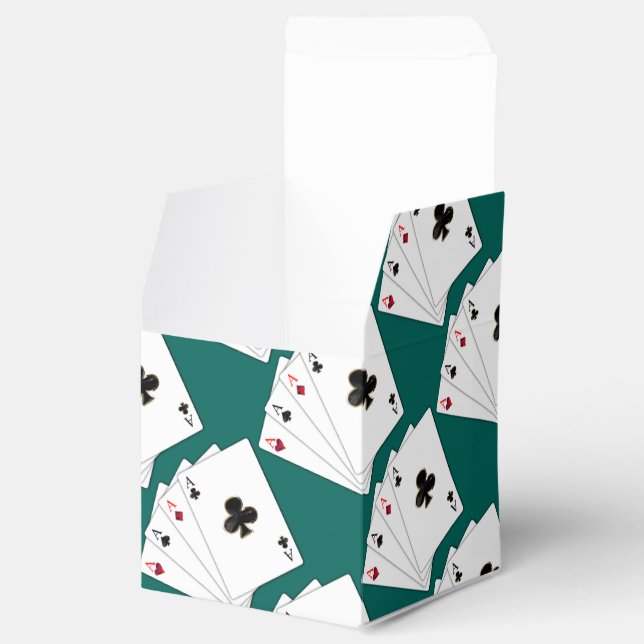 Caixa de Favoritos de Cubo de Padrão de Quatro Ace (Aberto)