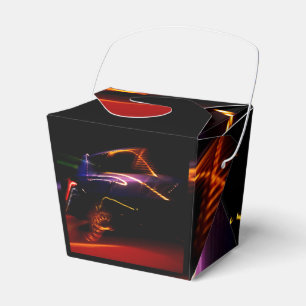 caixa de favoritos de dança de carro roxo