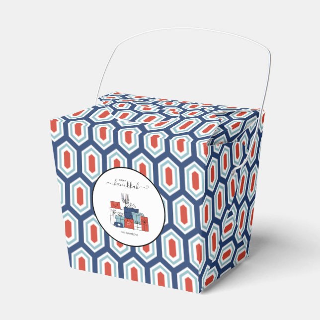 Caixa de Favoritos de Férias Hanukkah e Presentes (Frente)