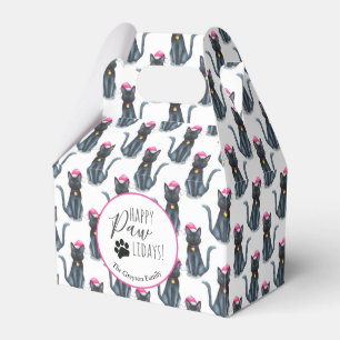 Caixa de Favoritos de Natal de Gato Negro