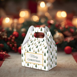 Caixa de Favoritos de Natal Moderno e Minimalista