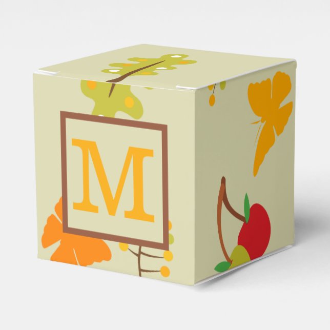 Caixa de Favoritos de Outono Personalizada (Frente)
