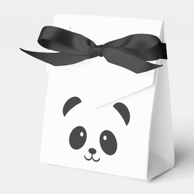 Caixa de Favoritos de Panda Bonita e Fofinho (Frente)