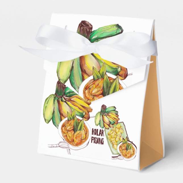 Caixa de Favoritos de Papel, Tent 3x1.5x3.25 (Frente)