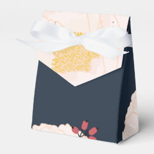Caixa de Favoritos de Papel Tent Cosmos Rosa Bebê