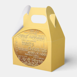 Caixa de Favoritos de Saudação de Natal Internacio