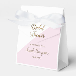 Caixa de Favoritos de Script Dourado Rosa do Chá 