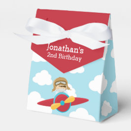 Caixa de Favoritos do Avião Vermelho Piloto (Nuvem