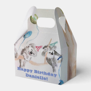 Caixa de Favoritos do Bolo de Aniversário das Rap