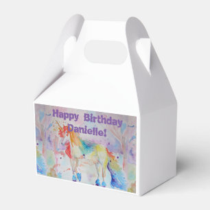 Caixa de Favoritos do Bolo de Aniversário do Rain