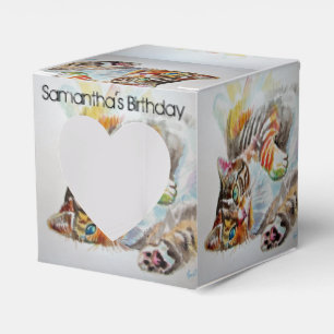 Caixa de Favoritos do Bolo de Festa de aniversário