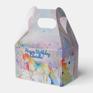 Caixa de Favoritos do Bolo de Pintura em Água do