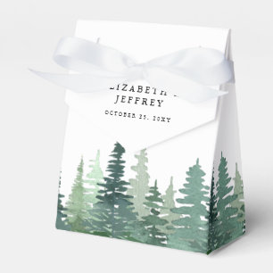 Caixa de Favoritos do Casamento no inverno de Pinh