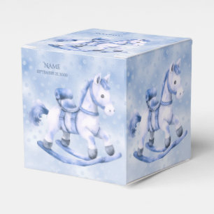 Caixa de Favoritos do Cavalo de Rocha Azul