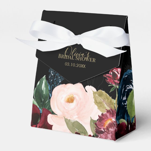 Caixa de Favoritos do chá de casamento (Frente)