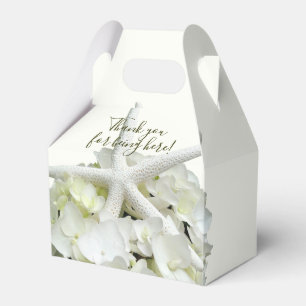 Caixa de Favoritos do Chá de casamento Branco do