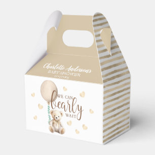 Caixa de Favoritos do Chá de fraldas Castanho de E