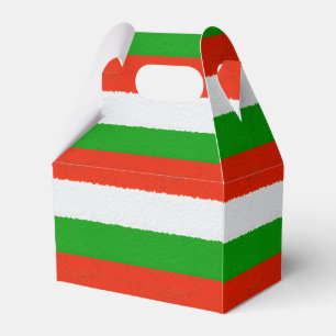 Caixa de Favoritos do Cimento Vermelho, Verde e Br