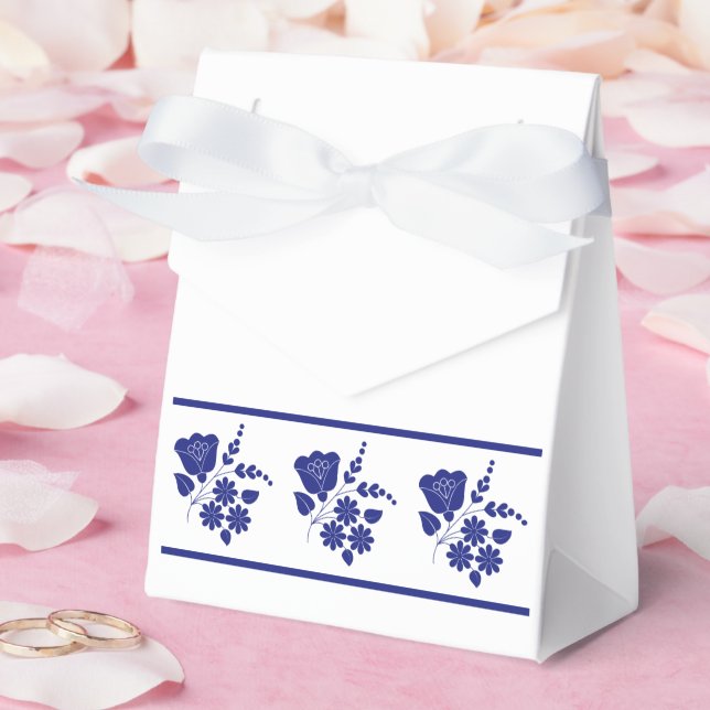 Caixa de Favoritos do Coração Folclonal Tradiciona (Casamento)