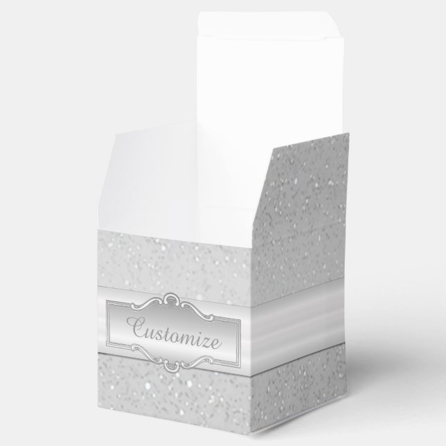 Caixa de Favoritos do Cubo Sparkle do Elegante Ele (Aberto)