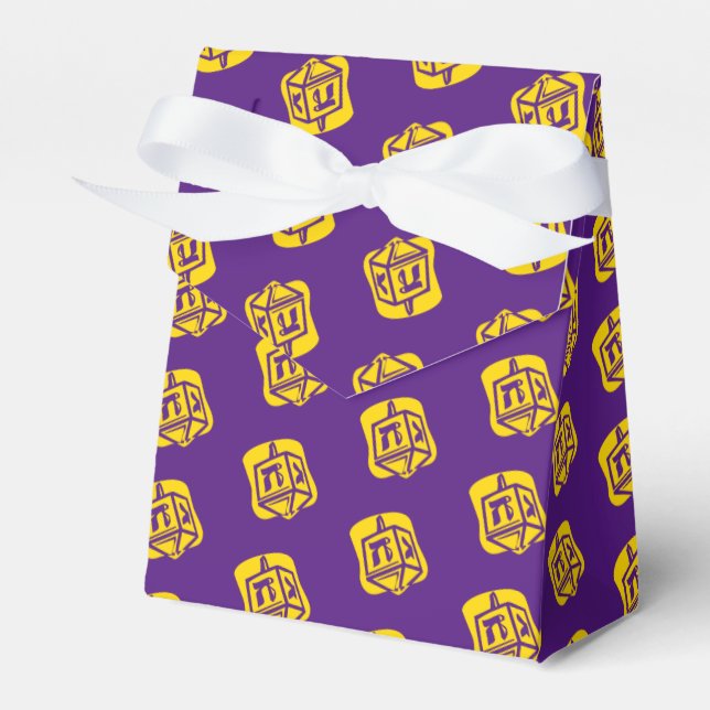 Caixa de Favoritos do Dreidel Dourado (Frente)