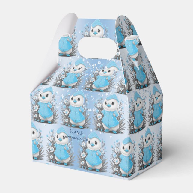 Caixa de Favoritos do Duck Blue Flowers (Frente)