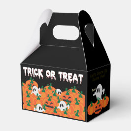 Caixa de Favoritos do Halloween com Fantasmas e Ab