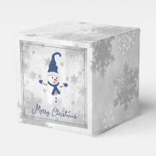 Caixa de Favoritos do Homem de Neve Azul