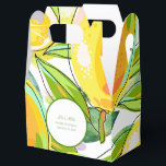 Caixa de Favoritos do Jardim de Limão com Cor de Á<br><div class="desc">Caixa de Favoritos de Lemon Garden Modern Watercolor .</div>