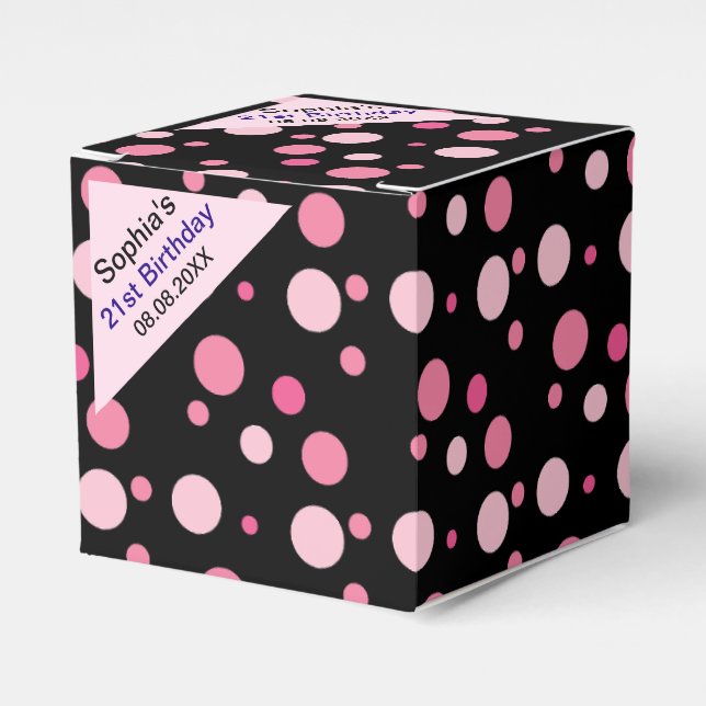 Caixa de Favoritos do Monograma com Riscos Colorid (Frente)