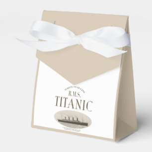 Caixa de Favoritos do Navio Fantasma Titanic Sepia
