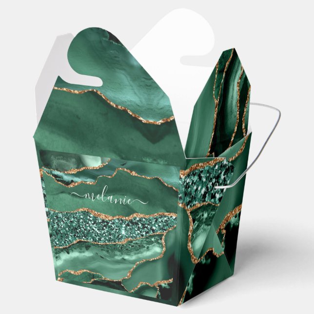 Caixa de Favoritos do Nome Personalizado do Emeral (Aberto)